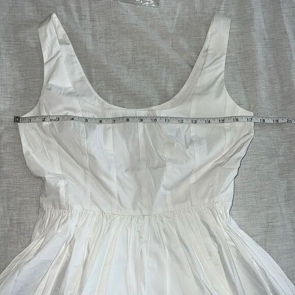 J. Crew Fit & Flare Dress Lace White Size 4 - Picture 7 of 11